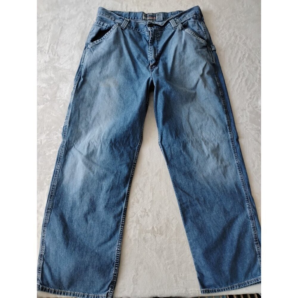 Vtg Old Navy Painters Jeans Y2K Mens Baggy Skater Grunge Hip Hop Size 36X32